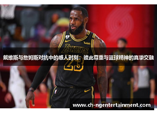 戴维斯与詹姆斯对抗中的感人时刻：彼此尊重与篮球精神的真挚交融